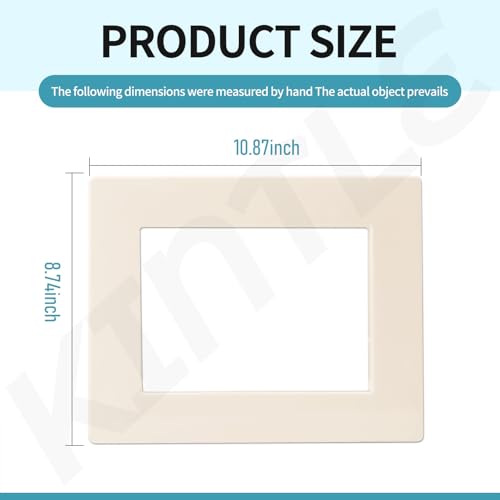 KINTLE 2 Pcs SP1084F White Snap on Face Plate Cover for Hayw-ard Auto Skim Series Pool Automatic Skimmer and Cleaner SP1084, Replacement for Pool Skimmer Plate Cover - Image 2