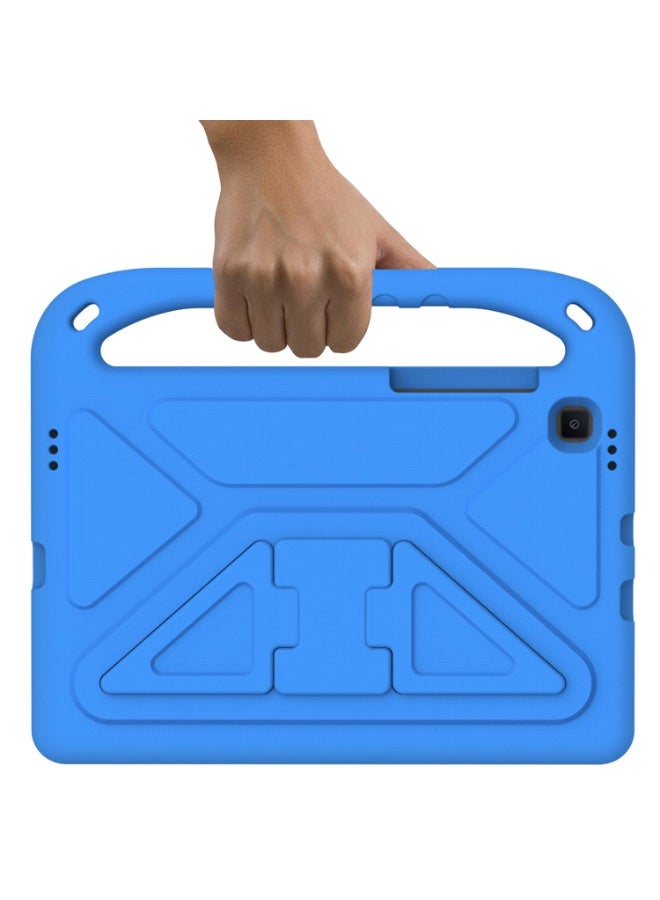 Tablet Case For Samsung Galaxy Tab S6 Lite 10.4" 2024/2022/2020 SM-P610/SM-P615 Kids Friendly Lightweight EVA Shockproof Handle Stand Protective Cover (Blue) - Image 5