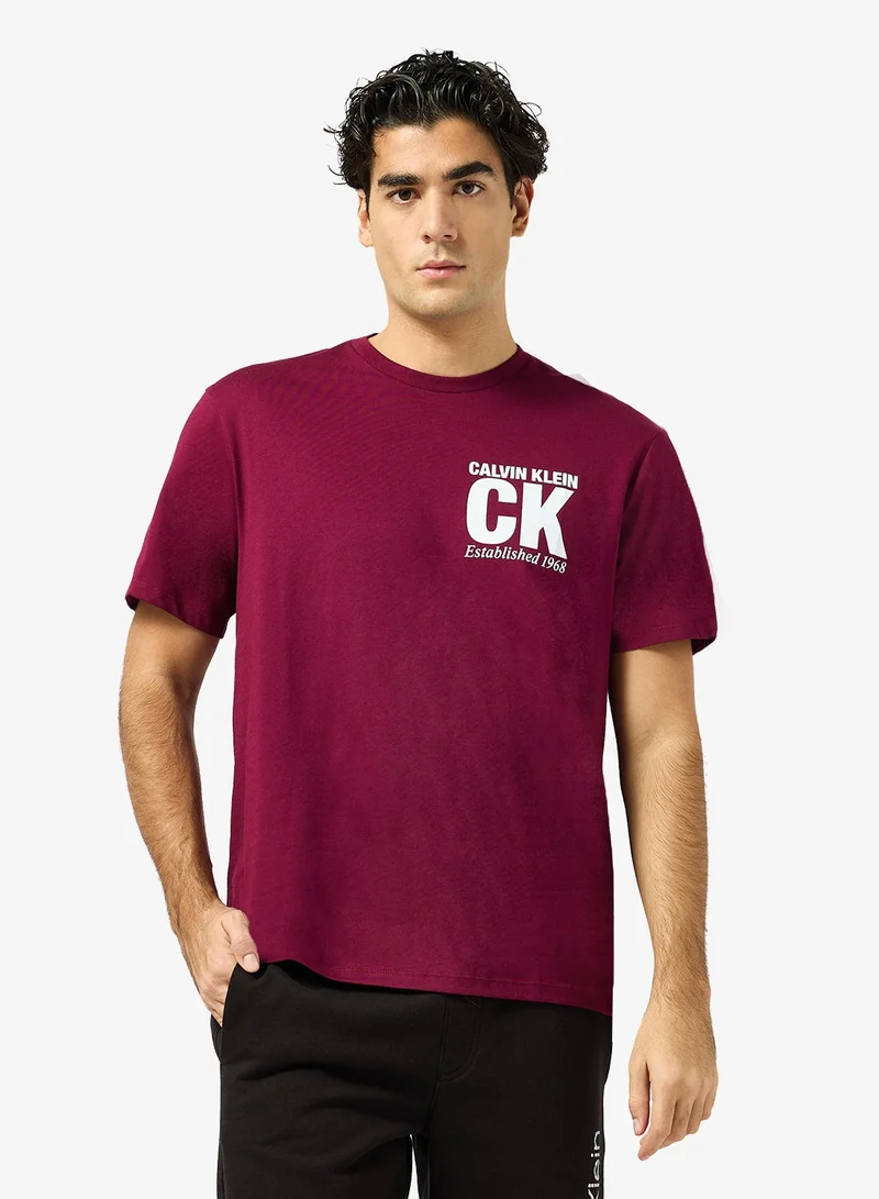 Graphic Crew Neck T-Shirt