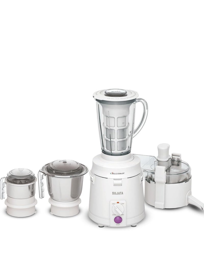 SUJATA - Sujata Multimix, Mixer Grinder with Juicer & Coconut Milk Extractor Attachment, 900 Watts, 3 Jars | Grinder Mixer Blender - Image 1