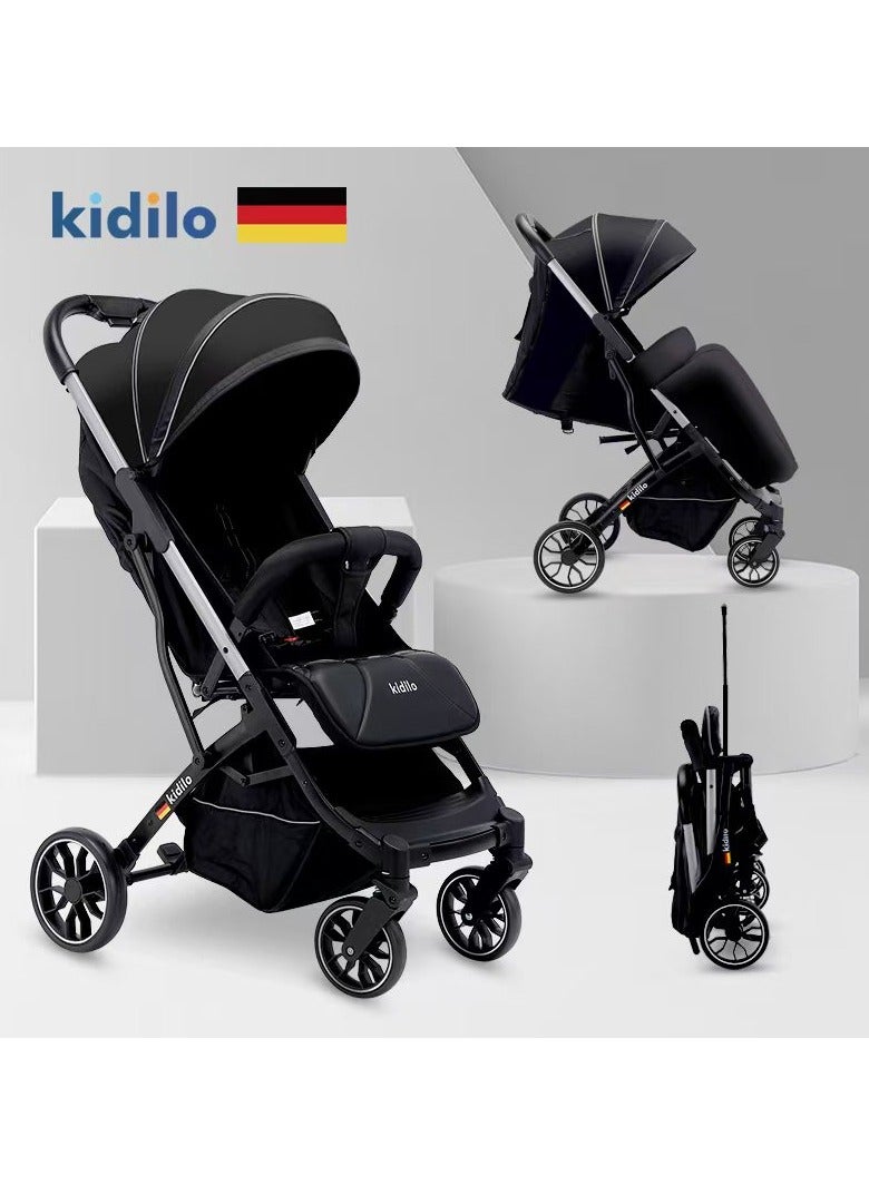كيديليو عربة أطفال كيديلو للسفر والمشي، خفيفة الوزن وسهلة الطي - مع حقيبة رمز (k20) (وزن العربة 7.8 كجم) - Image 2