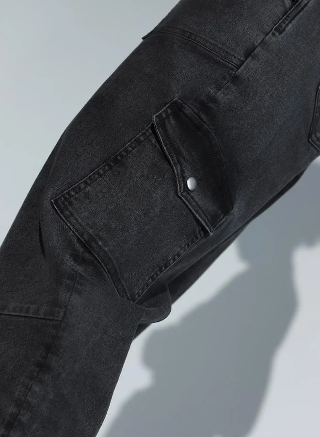 Hubberholme Hubberholme Relaxed Fit Cargo Jeans