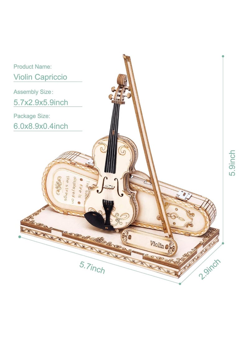 عام “أداة الألغاز الخشبية ثلاثية الأبعاد: مجموعة صناعة الأوتار الخشبية التي يمكن للأطفال القيام بها للفتيات هي هدية جميلة للمراهقين والبالغين” - Image 2