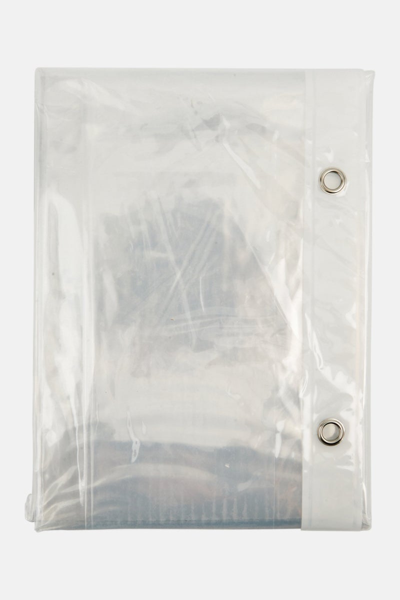 AMG Premium Peva Shower Liner 72 x 72 cm, Transparent - Image 1