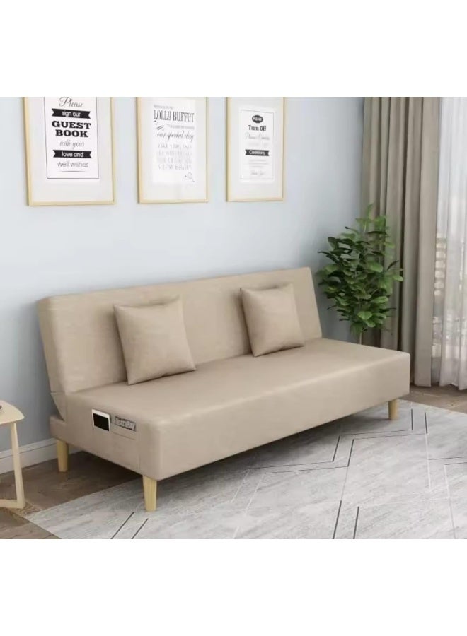 Modern Armless Sofa Bed - Image 1