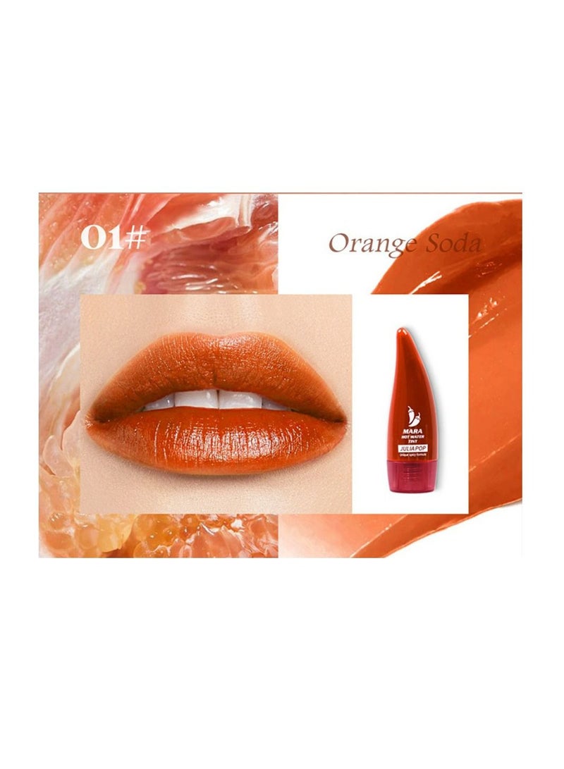 جوليا بوب أحمر شفاه مارا هوت ووتر تينت المضاد للماء يدوم طويلاً - Image 2