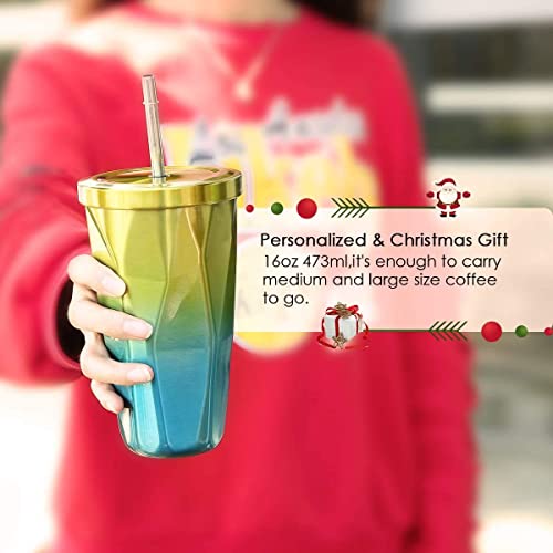 Four Season Convertible Double Wall Water Bottle Tea and Water Bottle steel Tumbler with Lid Bottle for Coffee Double Mesh Filter 400ml.| Christmas gift for employees | Valentine's day Gift for men, girls, boys - Image 5
