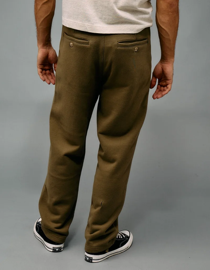 American Eagle  AE Heavyweight Fleece Open Hem Sweatpant for Women | Best Price UAE