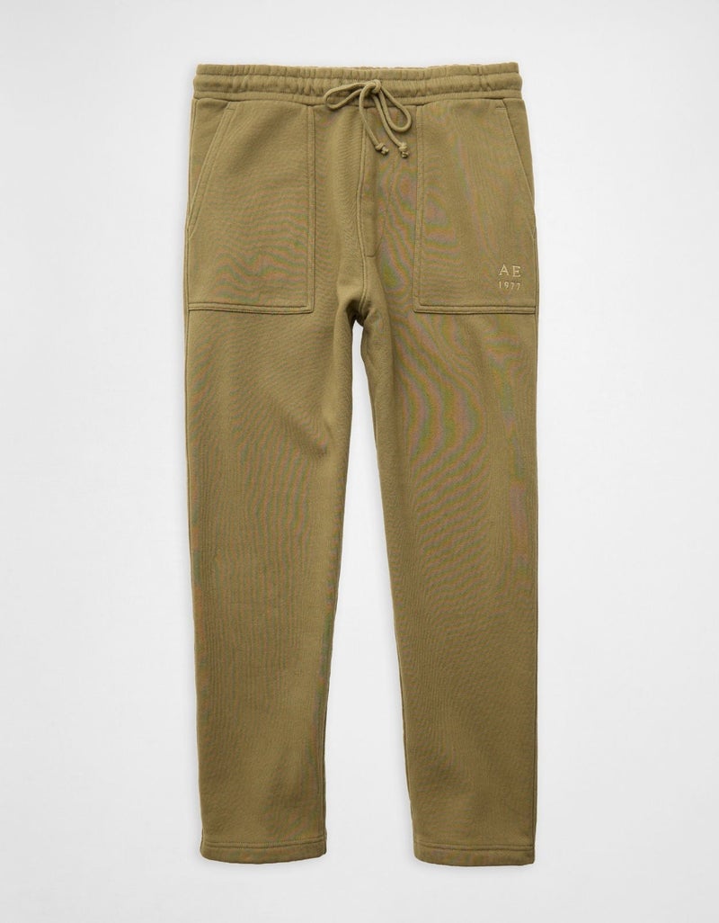 American Eagle AE Heavyweight Fleece Open Hem Sweatpant - Image 4