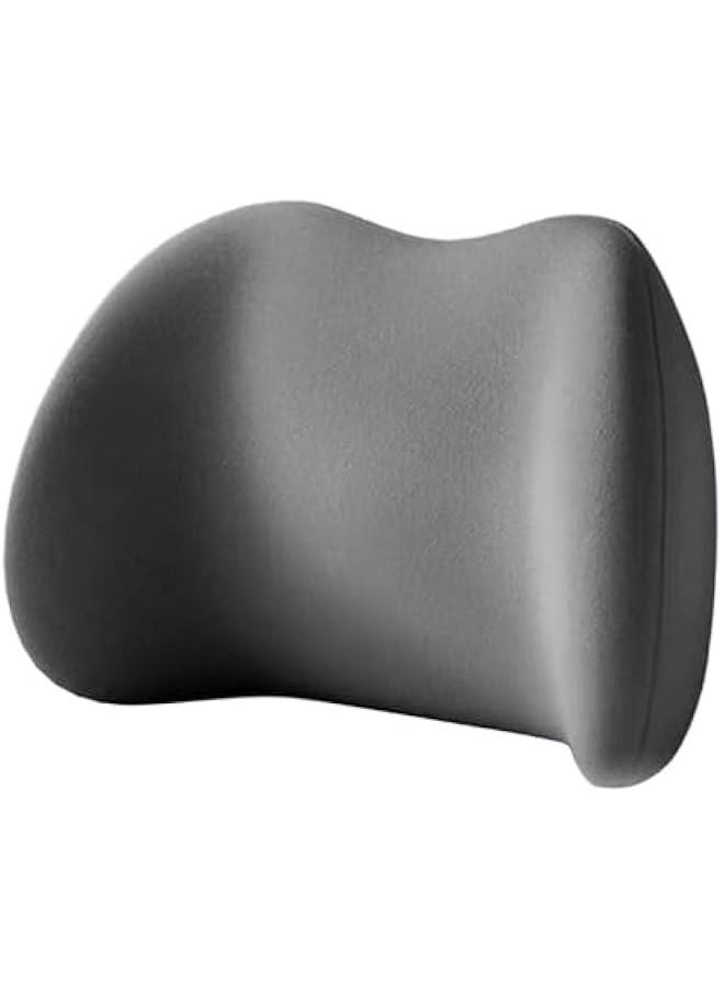 Generic - Seat Lumbar Support Pillow Convenient Space Saving Memory Foam Office Chair Bottom Back Cushion for for, Gray - Image 1