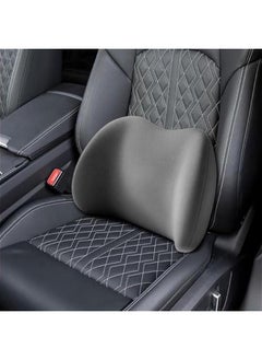Generic Seat Lumbar Support Pillow Convenient Space Saving Memory Foam Office Chair Bottom Back Cushion for for, Gray  - Image 2