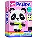 KRAFUN Beginner Sewing Kit for Kids My First Panda Stuffed Animal Craft PrePunched Thick Felt ChildSafe Plastic Needles NoMess DIY Educational Activity Gift for Girls Boys Ages 610 - Image 3