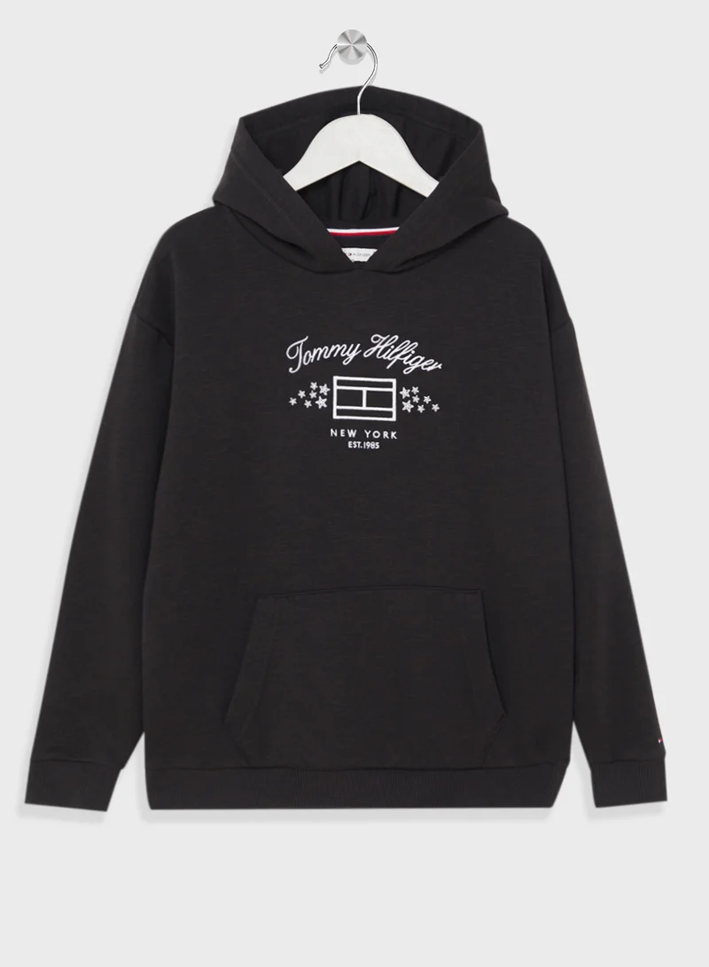 TOMMY HILFIGER Youth Graphic Hoodies