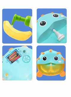 SYOSI Bubble Bath Toy Puffer Fish Bath Toys Automatically Bubbles Baby Bath Toys Baby Bubble Machine for Tub and Plays Children's Songs Bathtub Toys Bubble Maker for Toddlers  - Image 5