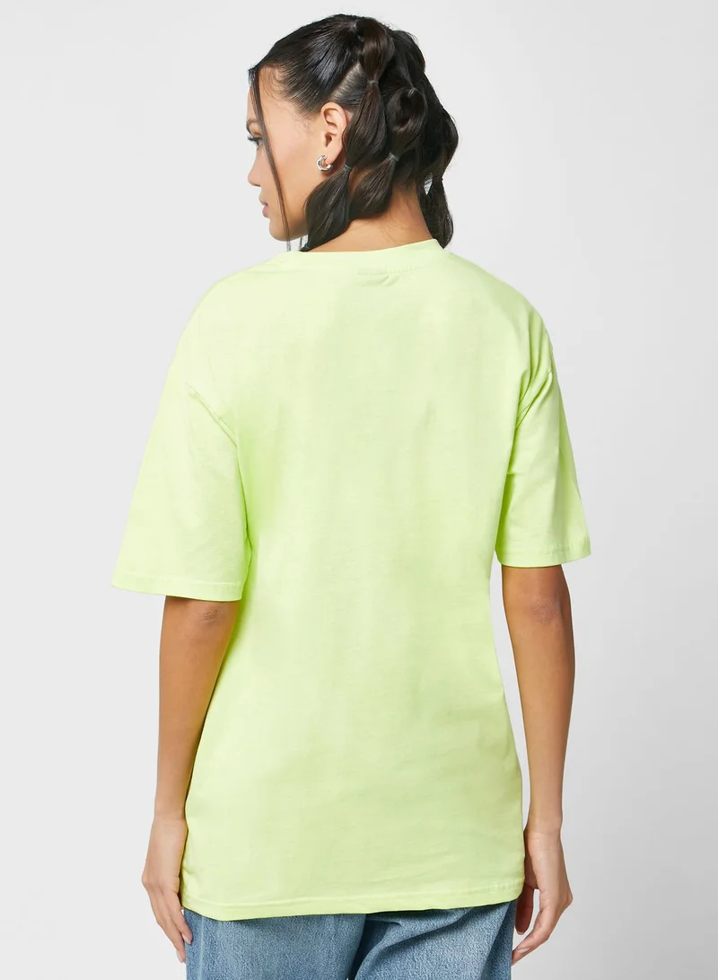 Ginger Crew Neck Graphic T-shirt