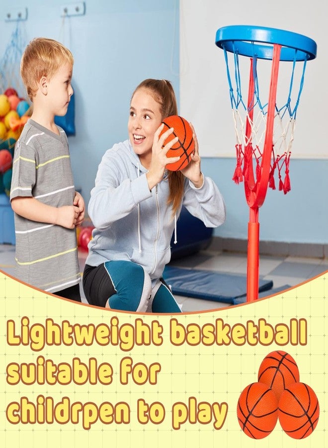 Lukinuo Mini Inflatable Basketballs 10pcs 4Inch Rubber Mini Basketball Toy with an Inflator Mini Bouncy Basketball Beach Basketball Pool Games - Image 4