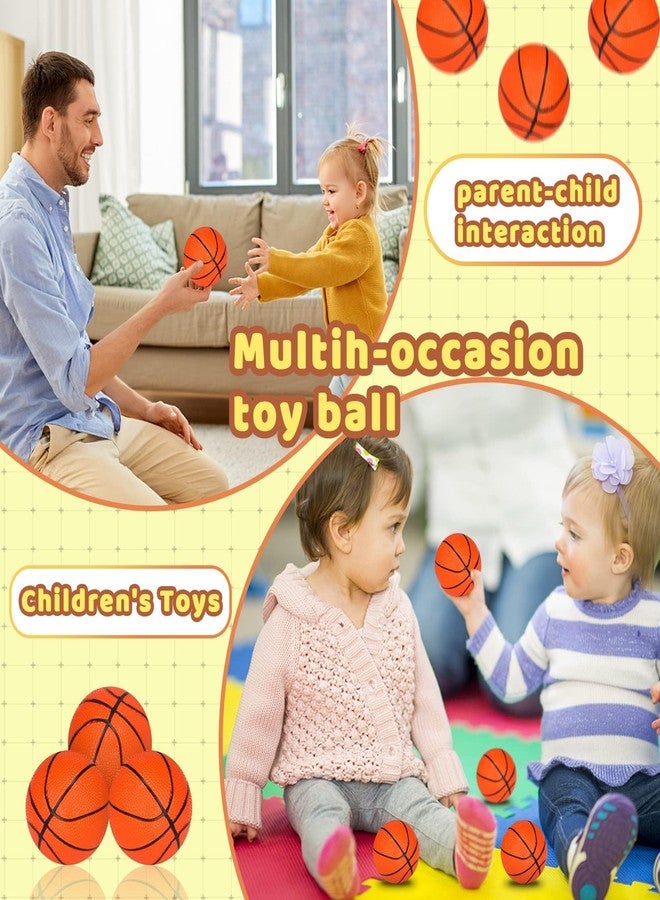 Lukinuo Mini Inflatable Basketballs 10pcs 4Inch Rubber Mini Basketball Toy with an Inflator Mini Bouncy Basketball Beach Basketball Pool Games - Image 5