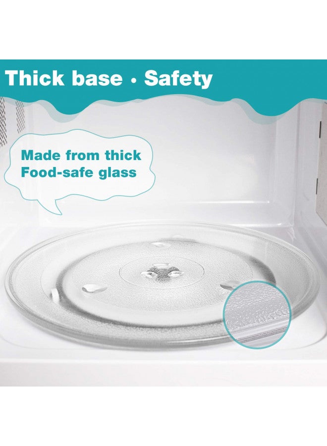 Gemroom Gemroom 13.5 inch Microwave Glass Plate for Whirpool, also for GE Microwave Plate Replacement WB39X10032  - Image 4