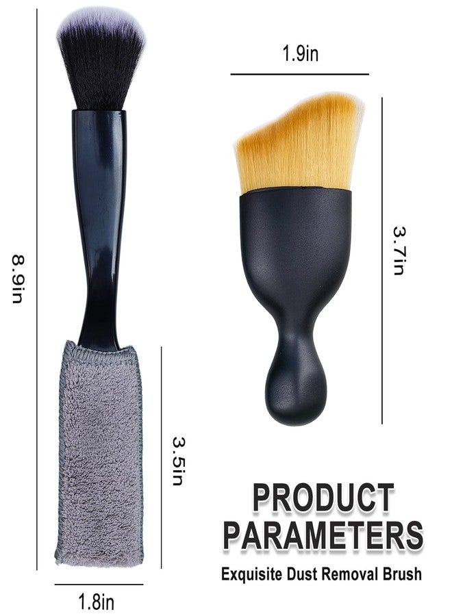 HDongany 3 Pcs Exquisite Microfiber Duster Brushes, Small Dust Brushes, Feather Duster, Efficient Dust Removal, Cleaning Tool Perfect for Computers, Keyboards, Car Interior, Photo Frames, Digital Devices - Image 2