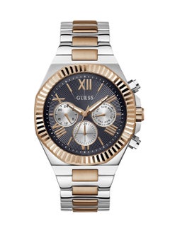 GUESS Equity Men’s Two Tone Multi-Function Stainless Steel Watch GW0703G4 - 44mm  - Image 1