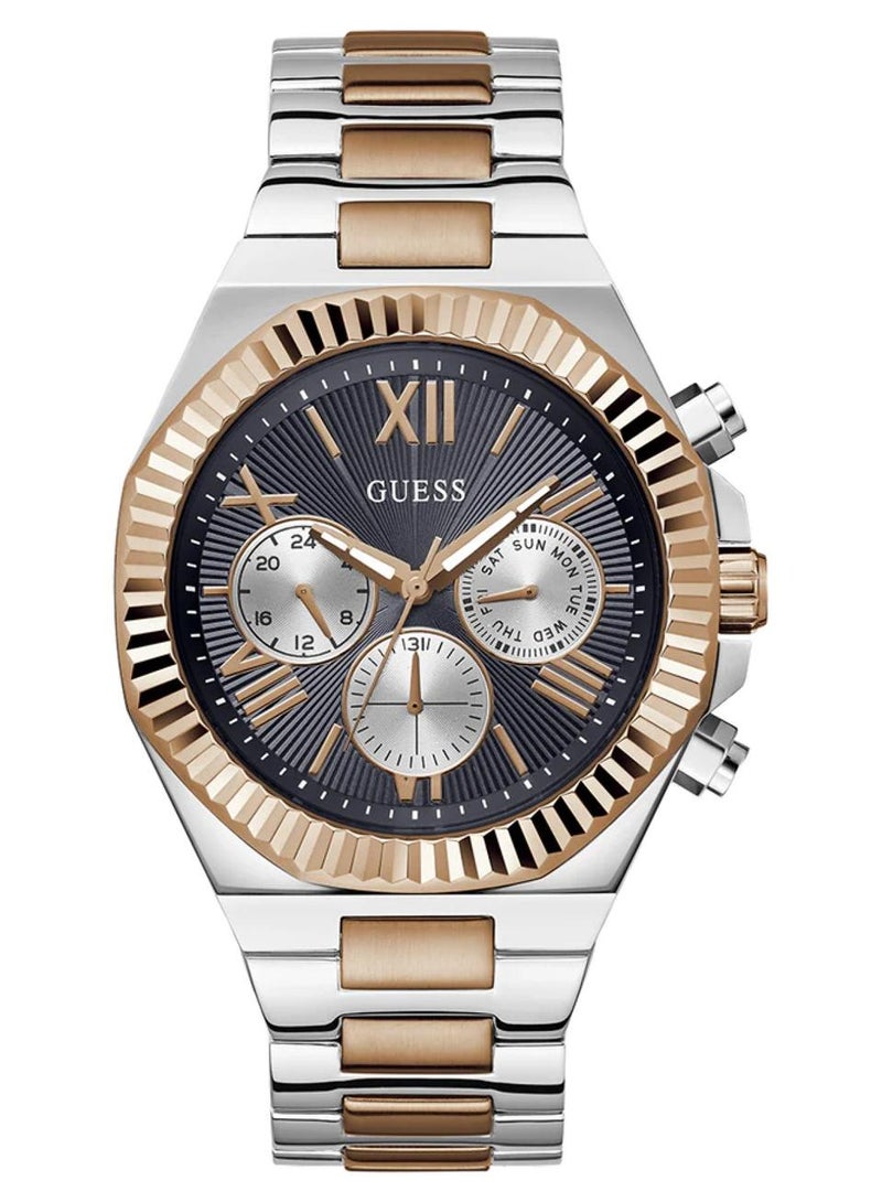 GUESS ساعة رجالية متعددة الوظائف بلونين GW0703G4 - 44 مم - Image 1