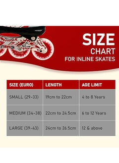 ENDLESS  V732 Inline Adjustable Skating Shoes Medium Size 34 EUR (UK 1.5) - 38 EUR (UK 5) for 6 to 12 Years | Aluminium Chassis and 70 mm PVC Wheels | Front Wheel with Flash | For Indoor/Outdoor  - Image 5