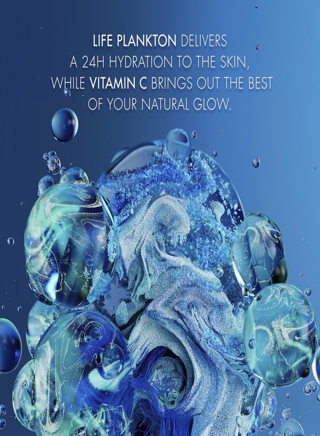 BIOTHERM بيوديرم أكوا سورس أكوا جلو سوبر كونسنترات، سيروم مضيء، مرطب للوجه للبشرة العادية إلى المختلطة مع فيتامين C وبلانكتون بيولوجي، لبشرة متألقة ومضيئة، 1.7 أونصة سائلة. - Image 5