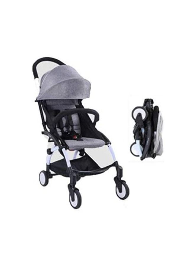 Babytime Foldable Mini Stroller Grey  - Image 1