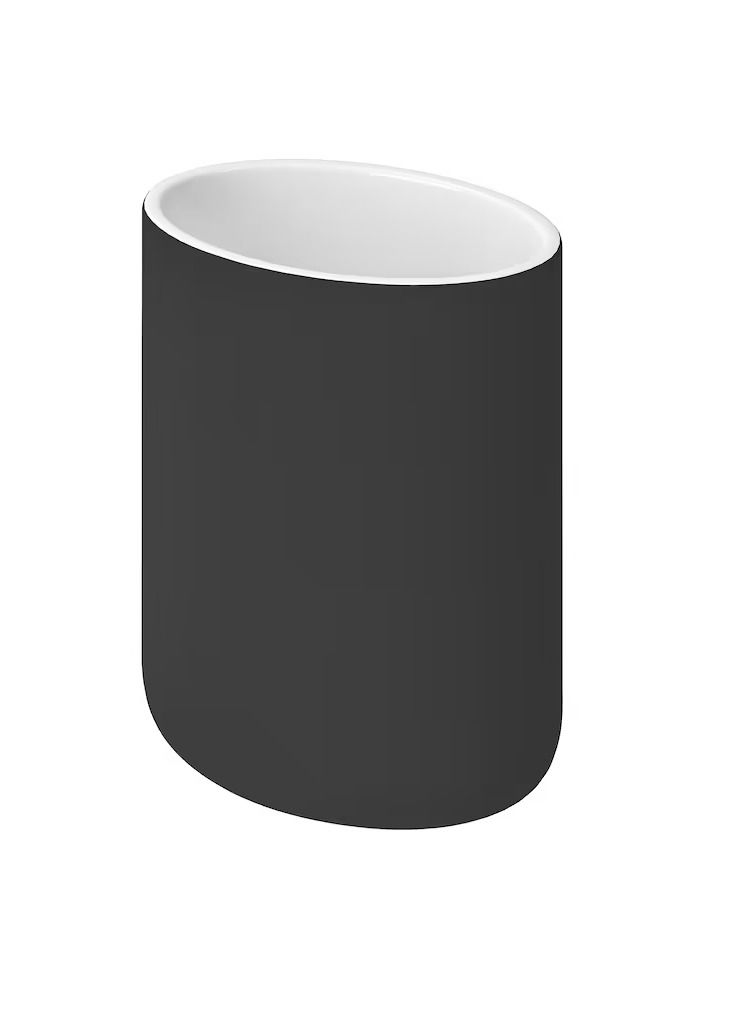 حامل فرشاة أسنان ، رمادي غامق - Image 1