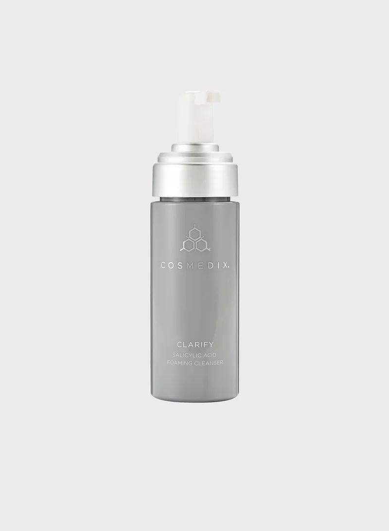 CosMedix Clarify-Salicylic Acid Foaming Cleanser Am-Pm Foaming Cleanser / Acne Prone 150Ml/ 5 Fl Oz