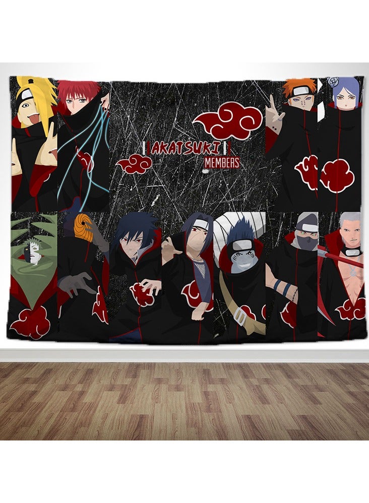 EBMINI New Naruto Background Hanging Cloth 
