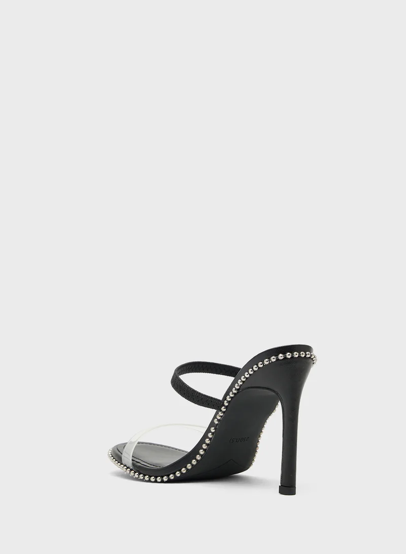 Ginger Embellished Heeled Sandal