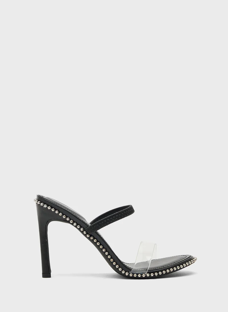جينجر Embellished Heeled Sandal