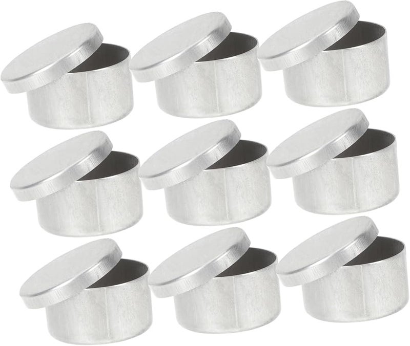 1 Set 9pcs Round Soil Sampling Jars Spill Proof Design Lab Storage Containers - Image 1