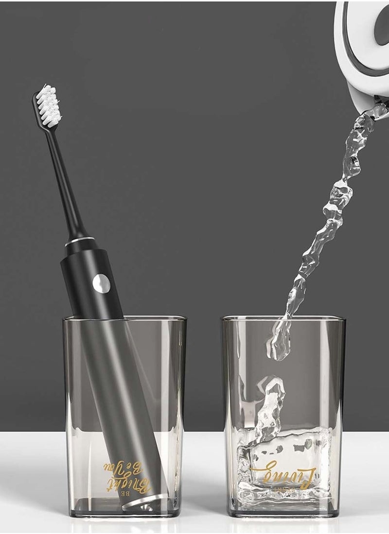 MIXDE - Automatic Toothpaste Dispenser Wall Mounted With Toothbrush Holder,Multi-Functional Space Saving Toothbrush Organizer - Image 1