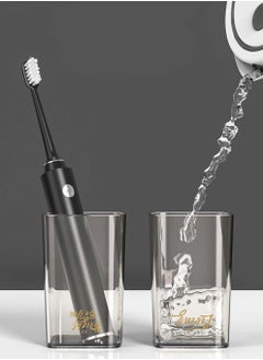 MIXDE Automatic Toothpaste Dispenser Wall Mounted With Toothbrush Holder,Multi-Functional Space Saving Toothbrush Organizer  - Image 5
