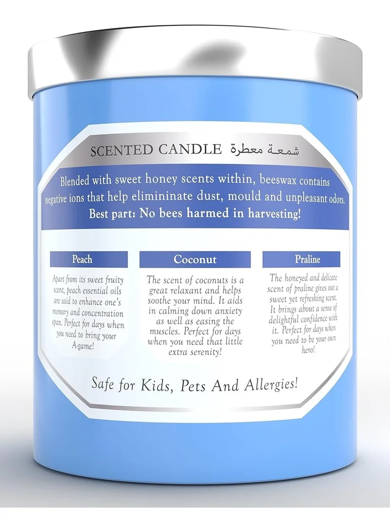 Shower Scents Shower Scents Snowflakes Beeswax 3 - Wick Scented Candle 410g