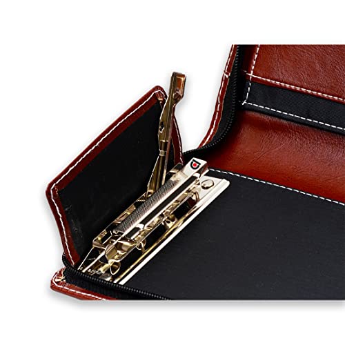 COI File Cover for Documents/Cheque Book Holder Brown/Folder Organiser/Set of 3 - Image 3