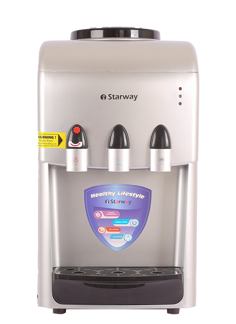 Starway - Starway Floor Standing 3 Lt  Top Loading Water Dispenser | 3 Temperature Settings from Hot, and Cold Water, High-Efficiency Compressor Cooling System with Child Safety Lock, - Image 1