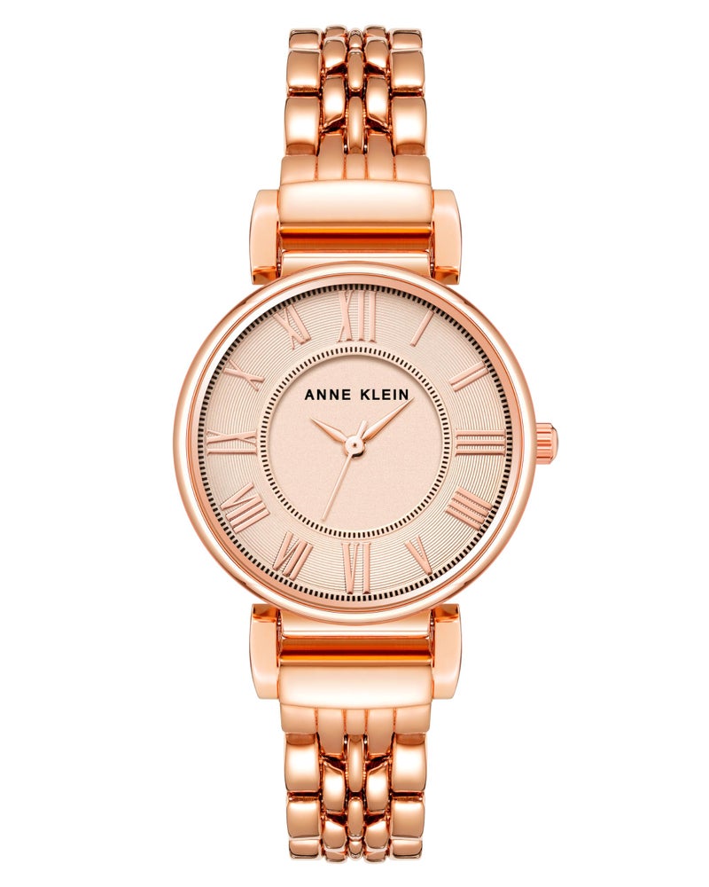 Anne Klein Women's AK/2158RGRG Rose Gold-Tone Bracelet Watch - Image 1