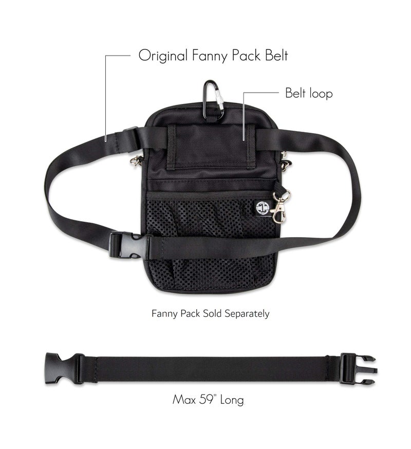 First Lifesaver 4-in-1 Nurse Fanny Pack with Multi-Compartment and Tape Holder For Nurses, Nursing Students (Extension Strap) - Image 4