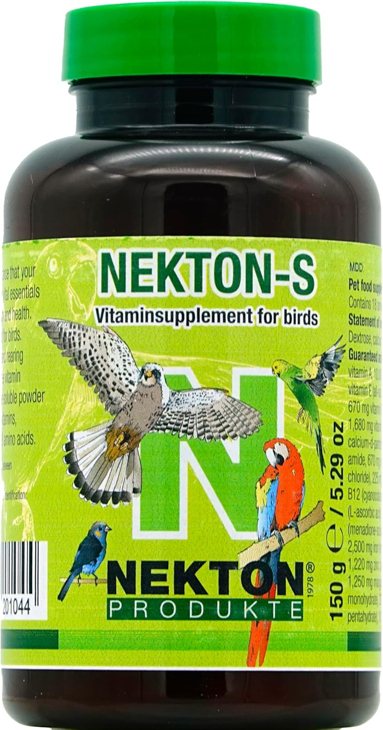 Nekton-S Multi-Vitamin Supplement for Birds, 150g - Essential Nutrients for All Caged Birds - Image 1