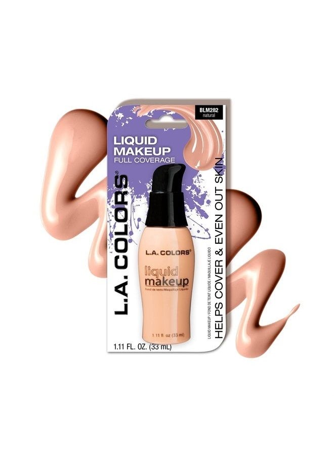 LA Colors Liquid Makeup CBLM282A Natural - Carded 