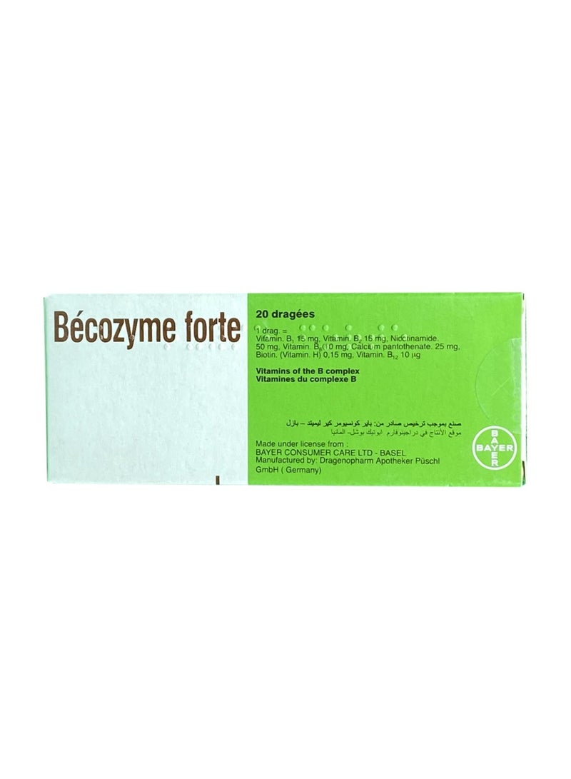 BAYER Becozyme Forte Tablets 20's Pack