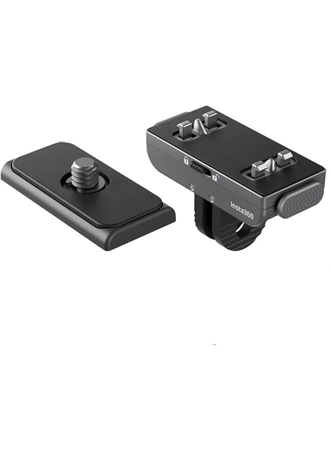 Insta360 Quick Release Mount(New Version), Compatiable X4/X3/ONE RS/X/X2/ACE/ACE PRO  - Image 1