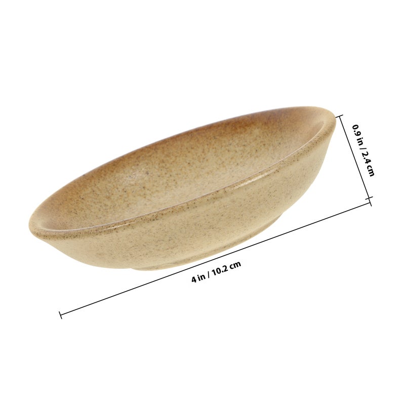 6pcs Ceramic Sauce Dishes Small Sauce Bowls Dip Bowl Sushi Seasoning Condiments Bowls - Image 2