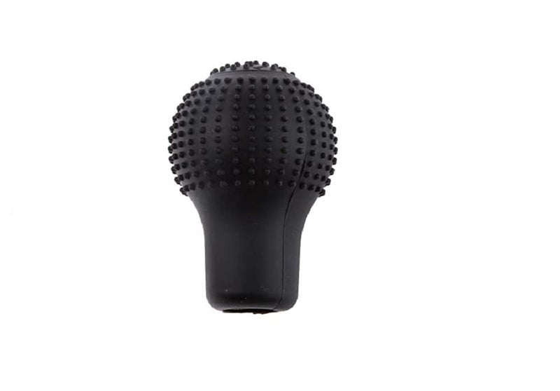 Aksmit Anti-Scratch Universal Fit Silicon Gear Knob Protective Cover Bump Shift Knob Cover (Black) for Maruti Suzuki Zen Estilo - Image 1