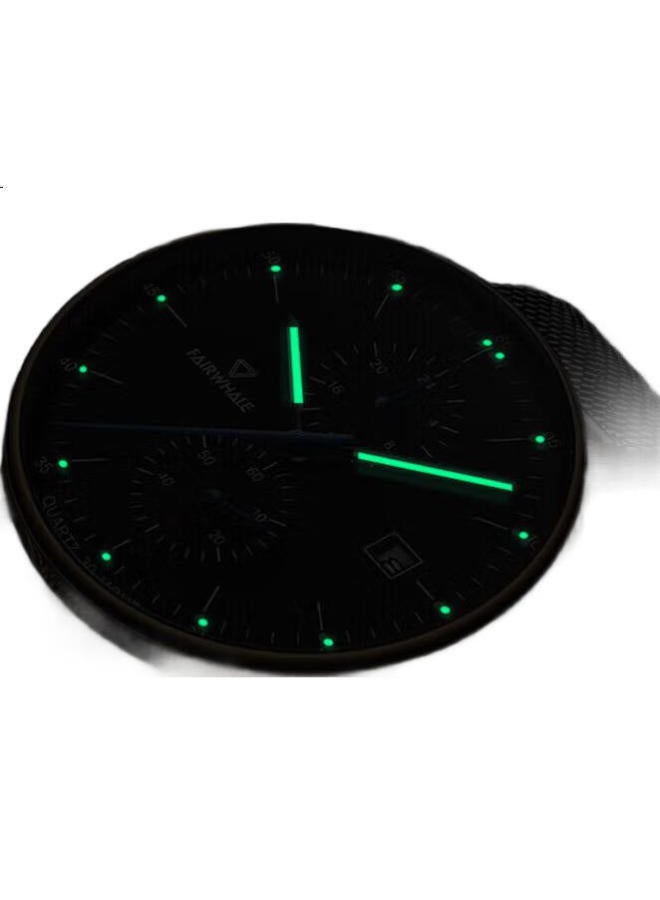 FAIRWHALE (Fairwhale) Mechanical Style Watch Men Swiss Quality Simple Trend Waterproof Luminous Sports Student National Watch New Year Gift - Image 2