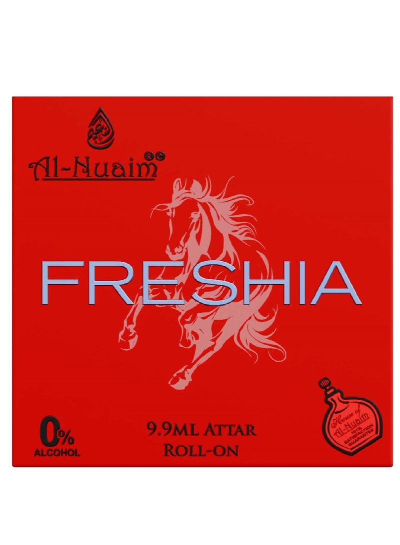 أل نواعم عطر فريشيا رول أون الخالي من الكحول من النعيم - 9.9 مل | عطر رائع يدوم طويلاً - Image 2