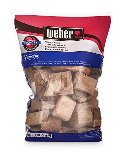Weber Hickory Wood Chunks, for Grilling and Smoking, 4 lb. - Image 2